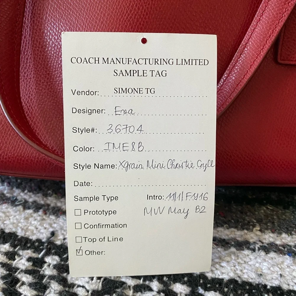 Coach XGrain Mini Christie Carryall - Picture 6 of 11